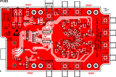 FOX HUNT TRACKER Circuit Board Image