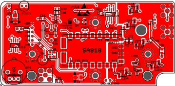 FOX HUNT TRACKER Circuit Board Image